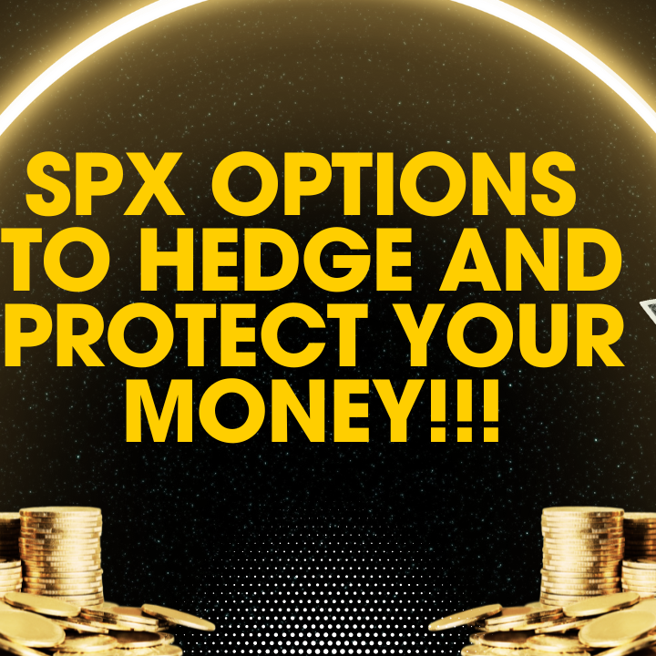 Diagram explaining how to use SPX options for hedging and protecting an investment portfolio against market fluctuations.