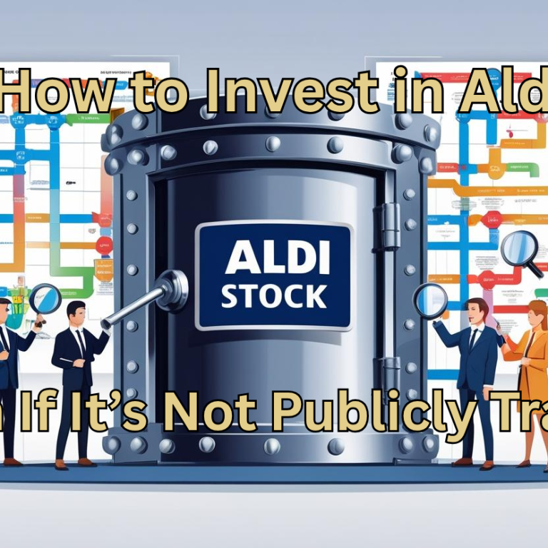 Vault with Aldi Stock on it